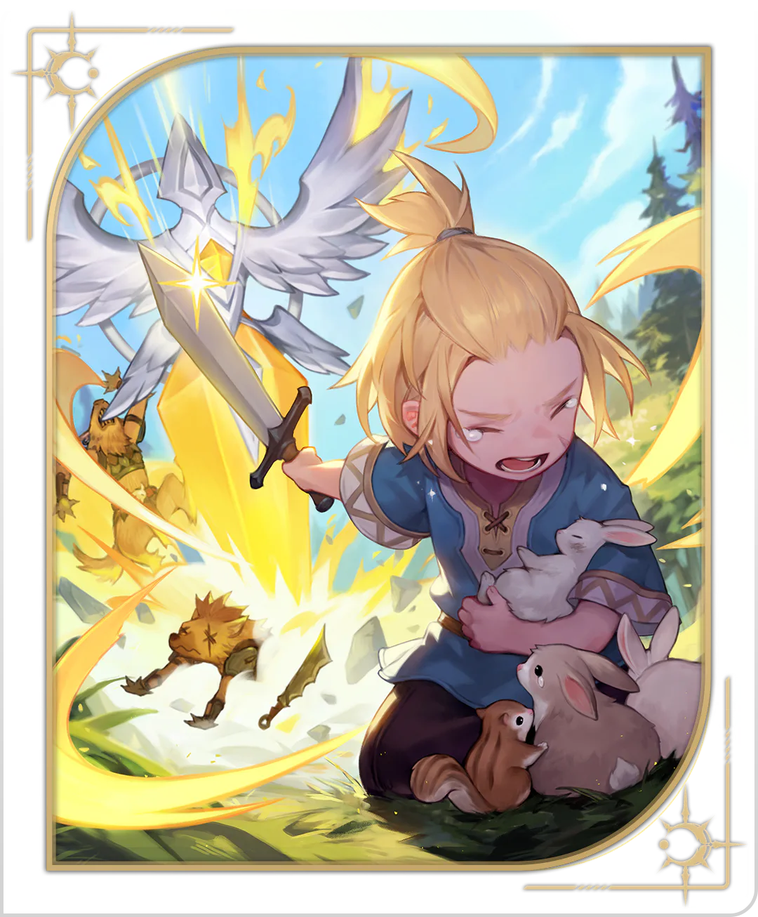 A Sword Summoned for a Friend